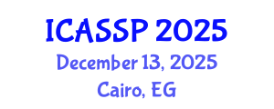 International Conference on Acoustics, Speech and Signal Processing (ICASSP) December 13, 2025 - Cairo, Egypt