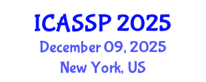 International Conference on Acoustics, Speech and Signal Processing (ICASSP) December 09, 2025 - New York, United States