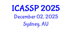 International Conference on Acoustics, Speech and Signal Processing (ICASSP) December 02, 2025 - Sydney, Australia