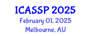 International Conference on Acoustics, Speech and Signal Processing (ICASSP) February 01, 2025 - Melbourne, Australia