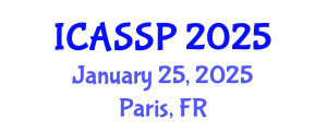 International Conference on Acoustics, Speech and Signal Processing (ICASSP) January 25, 2025 - Paris, France