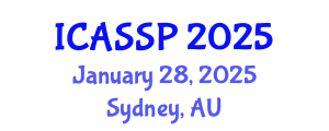 International Conference on Acoustics, Speech and Signal Processing (ICASSP) January 28, 2025 - Sydney, Australia