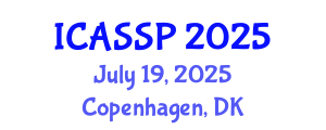 International Conference on Acoustics, Speech and Signal Processing (ICASSP) July 19, 2025 - Copenhagen, Denmark