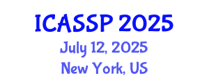 International Conference on Acoustics, Speech and Signal Processing (ICASSP) July 12, 2025 - New York, United States