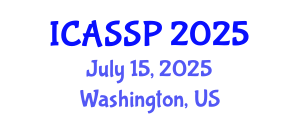 International Conference on Acoustics, Speech and Signal Processing (ICASSP) July 15, 2025 - Washington, United States