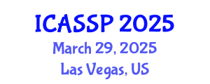 International Conference on Acoustics, Speech and Signal Processing (ICASSP) March 29, 2025 - Las Vegas, United States