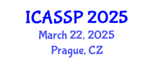 International Conference on Acoustics, Speech and Signal Processing (ICASSP) March 22, 2025 - Prague, Czechia