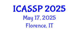 International Conference on Acoustics, Speech and Signal Processing (ICASSP) May 17, 2025 - Florence, Italy
