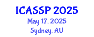International Conference on Acoustics, Speech and Signal Processing (ICASSP) May 17, 2025 - Sydney, Australia