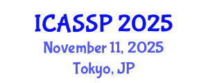 International Conference on Acoustics, Speech and Signal Processing (ICASSP) November 11, 2025 - Tokyo, Japan