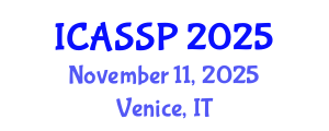 International Conference on Acoustics, Speech and Signal Processing (ICASSP) November 11, 2025 - Venice, Italy