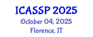International Conference on Acoustics, Speech and Signal Processing (ICASSP) October 04, 2025 - Florence, Italy