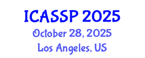 International Conference on Acoustics, Speech and Signal Processing (ICASSP) October 28, 2025 - Los Angeles, United States