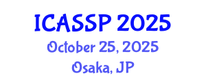International Conference on Acoustics, Speech and Signal Processing (ICASSP) October 25, 2025 - Osaka, Japan