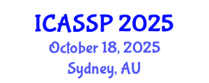 International Conference on Acoustics, Speech and Signal Processing (ICASSP) October 18, 2025 - Sydney, Australia