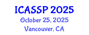 International Conference on Acoustics, Speech and Signal Processing (ICASSP) October 25, 2025 - Vancouver, Canada