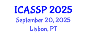 International Conference on Acoustics, Speech and Signal Processing (ICASSP) September 20, 2025 - Lisbon, Portugal