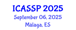 International Conference on Acoustics, Speech and Signal Processing (ICASSP) September 06, 2025 - Málaga, Spain