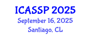International Conference on Acoustics, Speech and Signal Processing (ICASSP) September 16, 2025 - Santiago, Chile