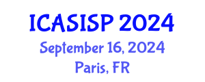International Conference on Acoustics, Speech, Image and Signal Processing (ICASISP) September 16, 2024 - Paris, France