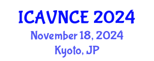 International Conference on Acoustics, Vibration and Noise Control Engineering (ICAVNCE) November 18, 2024 - Kyoto, Japan