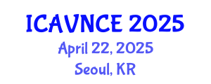 International Conference on Acoustics, Vibration and Noise Control Engineering (ICAVNCE) April 22, 2025 - Seoul, Republic of Korea