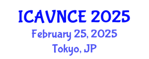 International Conference on Acoustics, Vibration and Noise Control Engineering (ICAVNCE) February 25, 2025 - Tokyo, Japan