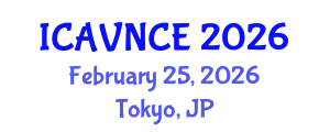 International Conference on Acoustics, Vibration and Noise Control Engineering (ICAVNCE) February 25, 2026 - Tokyo, Japan