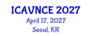 International Conference on Acoustics, Vibration and Noise Control Engineering (ICAVNCE) April 17, 2027 - Seoul, Republic of Korea International Conference on Acoustics, Vibration and Noise Control Engineering (ICAVNCE) April 17, 2027 - Seoul, Republic of Korea