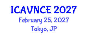 International Conference on Acoustics, Vibration and Noise Control Engineering (ICAVNCE) February 25, 2027 - Tokyo, Japan International Conference on Acoustics, Vibration and Noise Control Engineering (ICAVNCE) February 25, 2027 - Tokyo, Japan