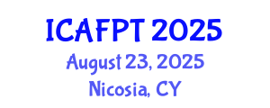 International Conference on Active Food Packaging Technologies (ICAFPT) August 23, 2025 - Nicosia, Cyprus