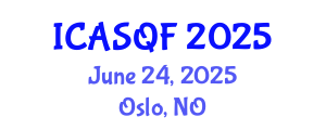 International Conference on Actuarial Science and Quantitative Finance (ICASQF) June 24, 2025 - Oslo, Norway