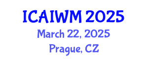 International Conference on Adaptive and Integrative Water Management (ICAIWM) March 22, 2025 - Prague, Czechia