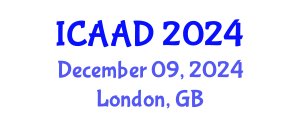 International Conference on Adaptive Architecture and Design (ICAAD) December 09, 2024 - London, United Kingdom