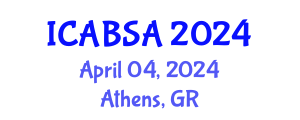 International Conference on Adaptive Buildings for Sustainable Architecture (ICABSA) April 04, 2024 - Athens, Greece