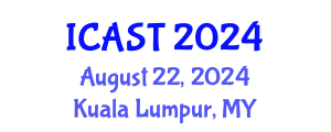 International Conference on Adaptive Structures and Technologies (ICAST) August 22, 2024 - Kuala Lumpur, Malaysia