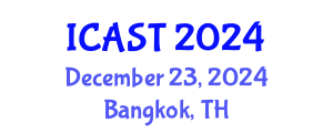International Conference on Adaptive Structures and Technologies (ICAST) December 23, 2024 - Bangkok, Thailand