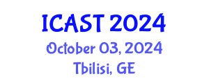 International Conference on Adaptive Structures and Technologies (ICAST) October 03, 2024 - Tbilisi, Georgia