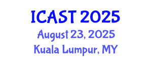 International Conference on Adaptive Structures and Technologies (ICAST) August 23, 2025 - Kuala Lumpur, Malaysia