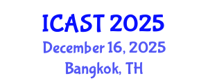 International Conference on Adaptive Structures and Technologies (ICAST) December 16, 2025 - Bangkok, Thailand
