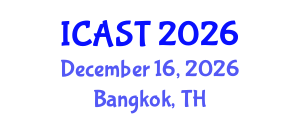 International Conference on Adaptive Structures and Technologies (ICAST) December 16, 2026 - Bangkok, Thailand International Conference on Adaptive Structures and Technologies (ICAST) December 16, 2026 - Bangkok, Thailand