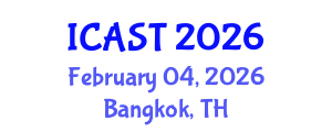 International Conference on Adaptive Structures and Technologies (ICAST) February 04, 2026 - Bangkok, Thailand