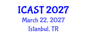International Conference on Adaptive Structures and Technologies (ICAST) March 22, 2027 - Istanbul, Turkey International Conference on Adaptive Structures and Technologies (ICAST) March 22, 2027 - Istanbul, Turkey
