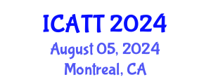 International Conference on Addiction Treatment and Therapy (ICATT) August 05, 2024 - Montreal, Canada