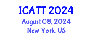 International Conference on Addiction Treatment and Therapy (ICATT) August 08, 2024 - New York, United States