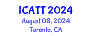 International Conference on Addiction Treatment and Therapy (ICATT) August 08, 2024 - Toronto, Canada