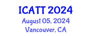 International Conference on Addiction Treatment and Therapy (ICATT) August 05, 2024 - Vancouver, Canada