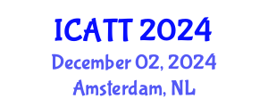 International Conference on Addiction Treatment and Therapy (ICATT) December 02, 2024 - Amsterdam, Netherlands