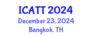 International Conference on Addiction Treatment and Therapy (ICATT) December 23, 2024 - Bangkok, Thailand