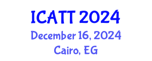 International Conference on Addiction Treatment and Therapy (ICATT) December 16, 2024 - Cairo, Egypt